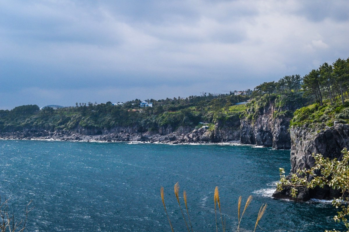 the best views of Jeju are always of the ocean