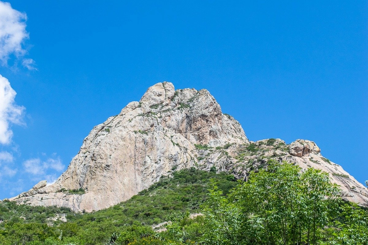 pena de bernal, one of the largest monoliths in the world