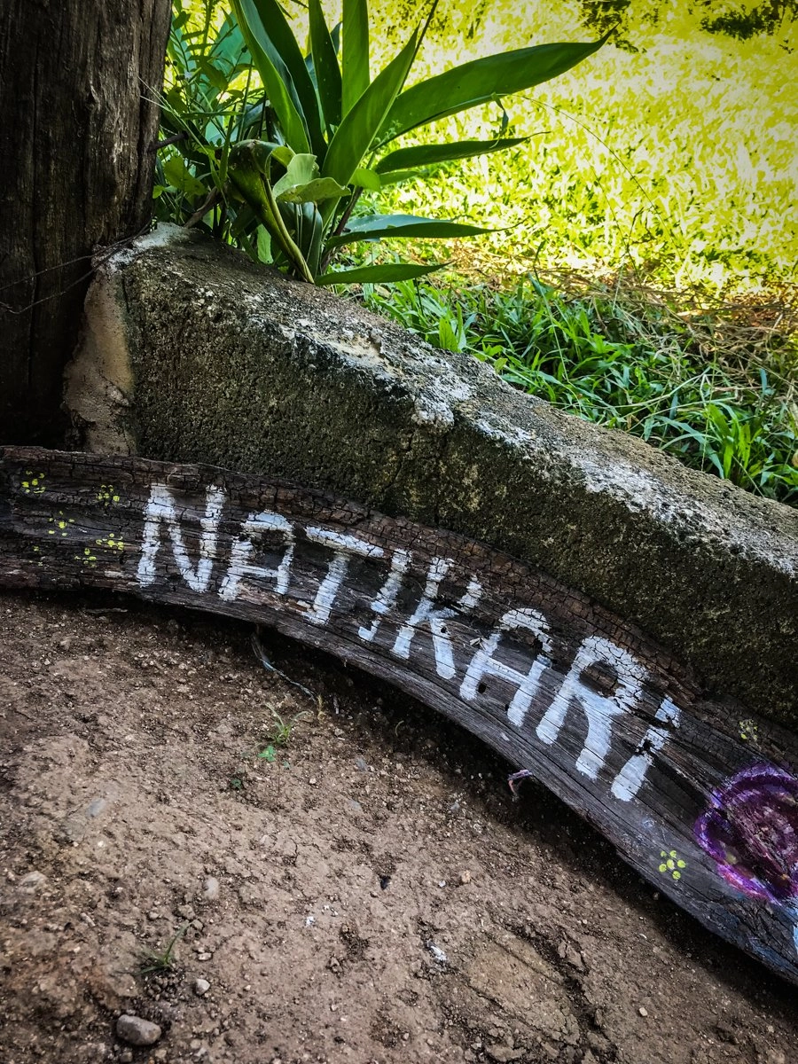 sign for Natikari rancho verde in sayulita