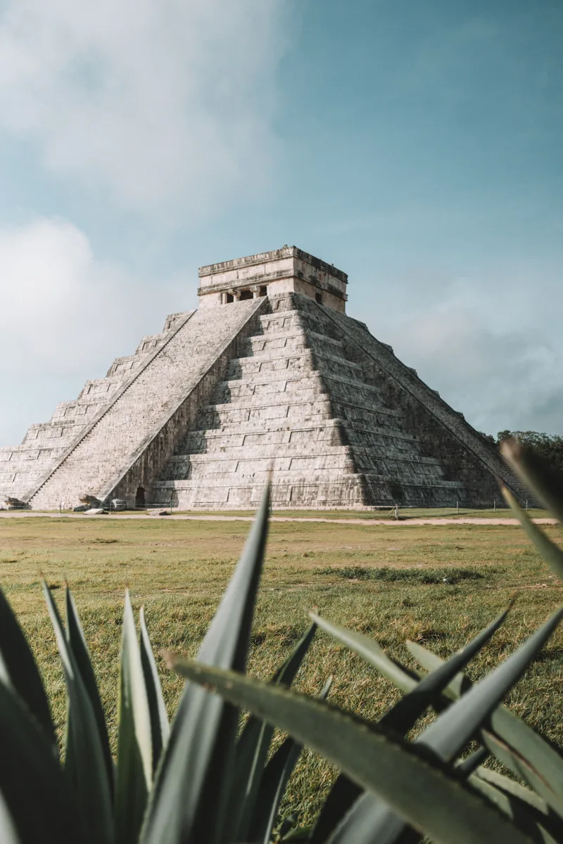 chichen itza main pyramid.