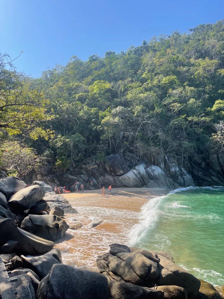 playa colomitos one of the best beaches in Puerto Vallarta.