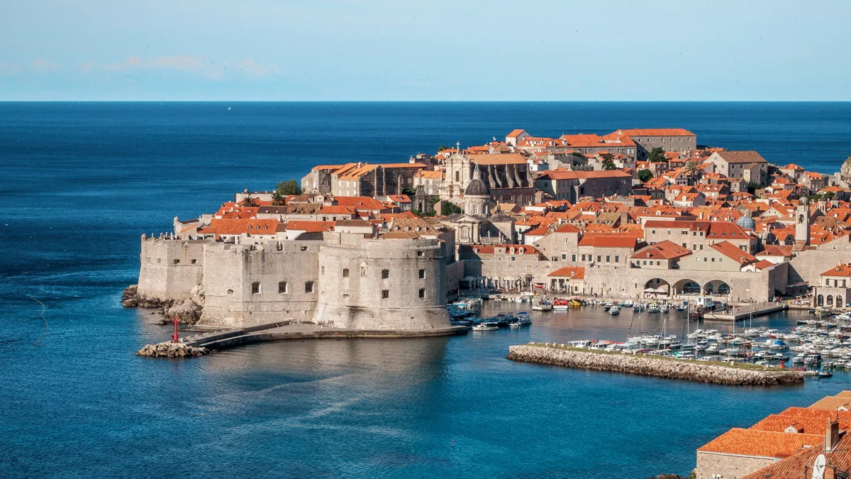historical center in a city in Croatia.