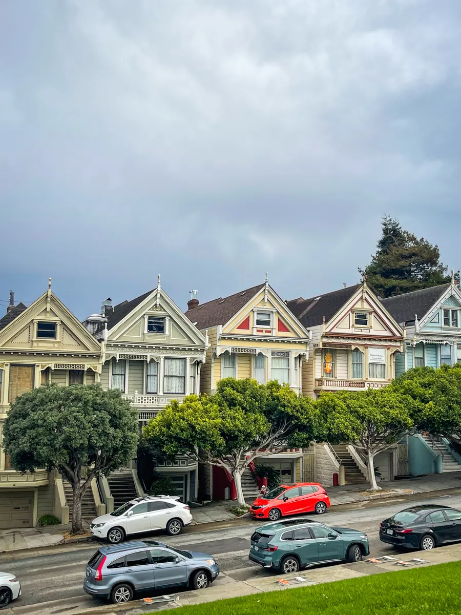 painted ladies like on the show Full House in San Francisco.