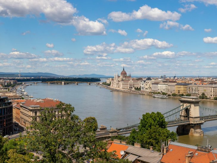danube river from Budapest.